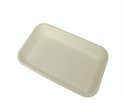 Picture of Sugarcane Plates 2D Tray 210x135 mm (Pack of 50 pieces)