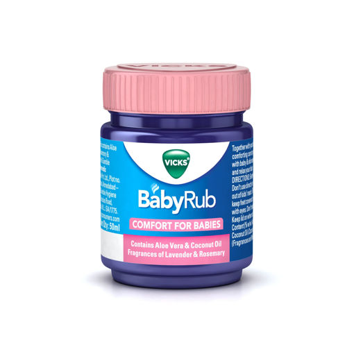 Picture of Vicks BabyRub Soothing Vapour Ointment for Babies (50ml)