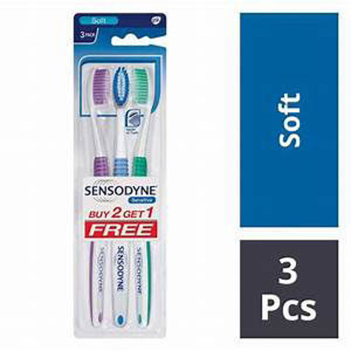 Picture of Sensodyne Sensitive Soft Toothbrush  (Buy 2 Get 1 Free)