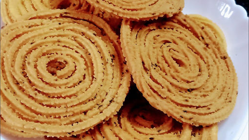 Picture of Rice Murukku -24 Nos -100gm ( Jaiva Foods)