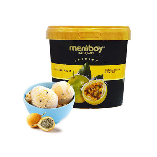 Picture of Meriiboy Premium Ice Cream -Passion Fruit
