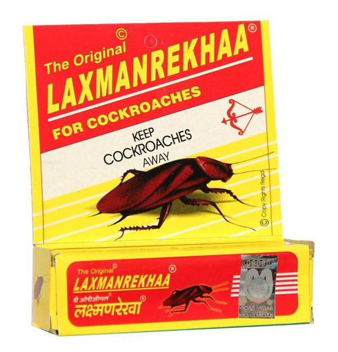 Picture of lakshman Rekha for Cockroaches