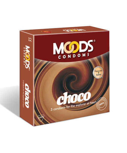 Picture of Moods Condoms (Choco), 3's