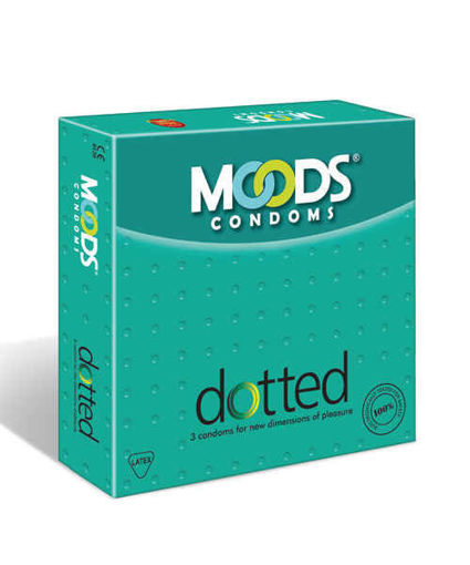 Picture of Moods Condoms (Dotted), 3's