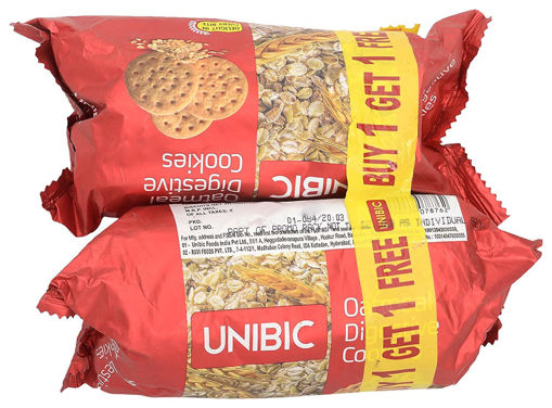 Picture of Unibic Digestive Oatmeal Cookies, 150 gm(Buy 1 Get 1 Free)