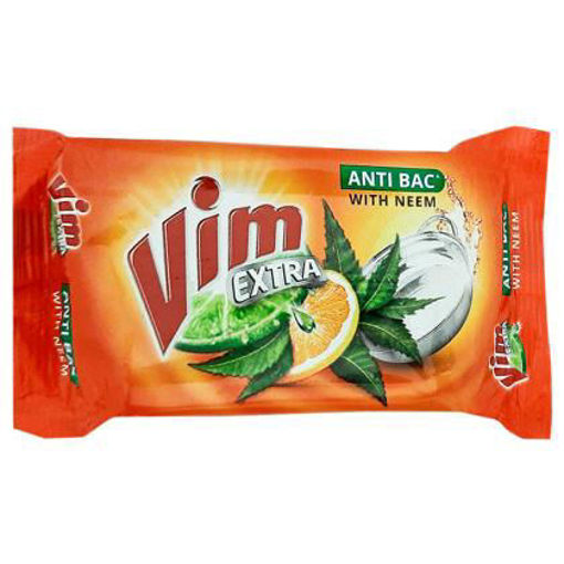 Picture of Vim Extra Anti Bacterial Dish Wash Bar, 135gm