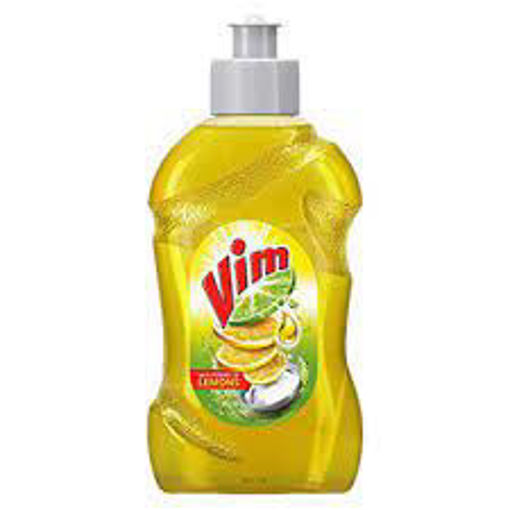 Picture of Vim Dishwash Liquid Gel Lemon, 250ml