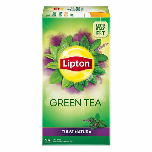 Picture of Lipton Green Tea Bag, Tulsi Natura (25 Bags)
