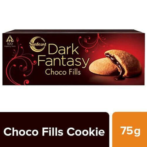 Picture of Sunfeast Dark Fantasy Choco Fills Biscuits , 75gm