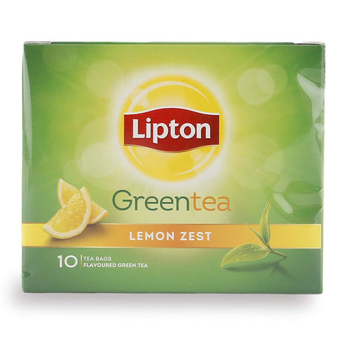 Picture of Lipton Green Tea Lemon Zest (10 Bags)