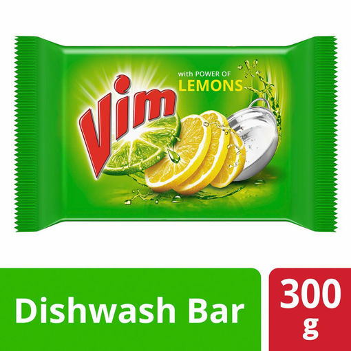 Picture of Vim Dishwash Bar With The Power of Lemons, 300gm
