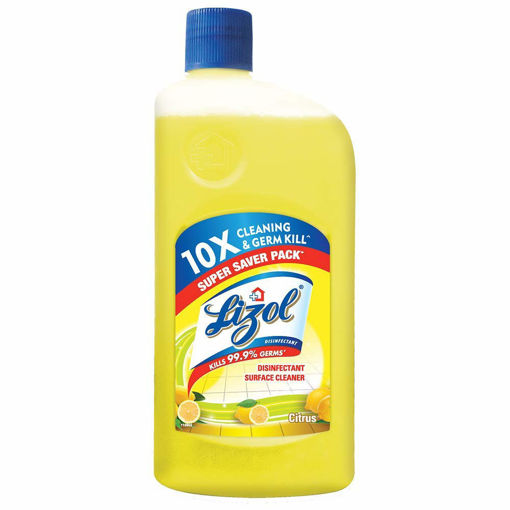 Picture of Lizol Disinfectant Surface & Floor Cleaner Liquid, Citrus  (500 ml)