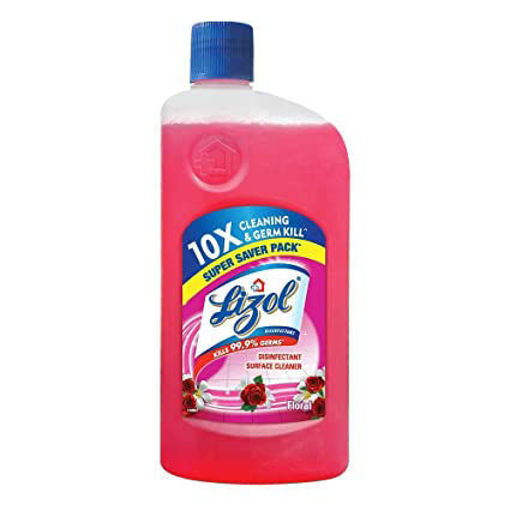 Picture of Lizol Disinfectant Surface & Floor Cleaner Liquid, Floral 500ml