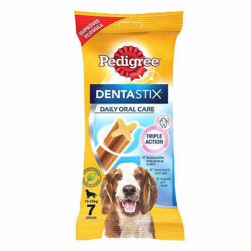 Picture of Pedigree Dentastix Daily Oral Care 180 gm (10-25 KG 7 sticks)