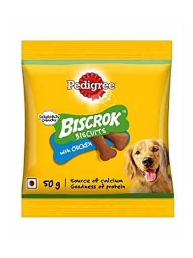 Picture of Pedigree Biscrok Biscuit with chicken (50 gm)