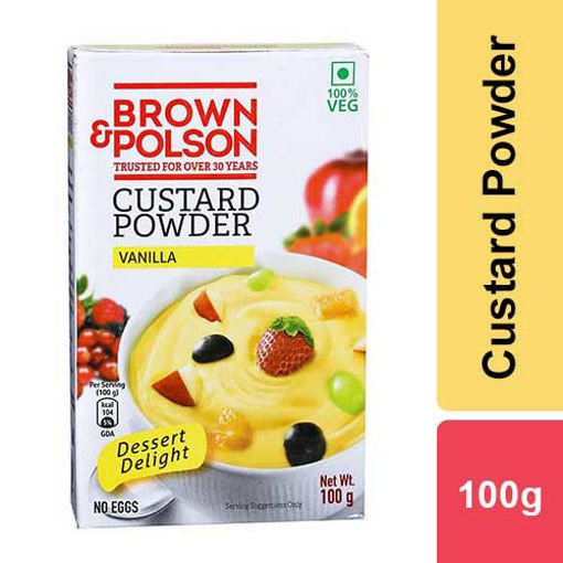 Picture of Vanilla Custard Powder, 100gm (Brown & Polson)