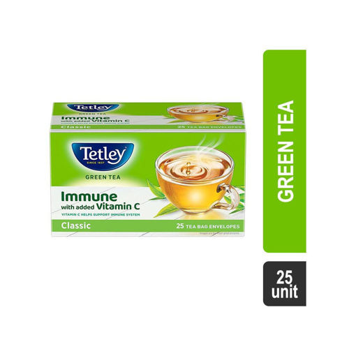 Picture of Tetley  Green Tea Bags 25 Tea Bag Envelopes (Classic)