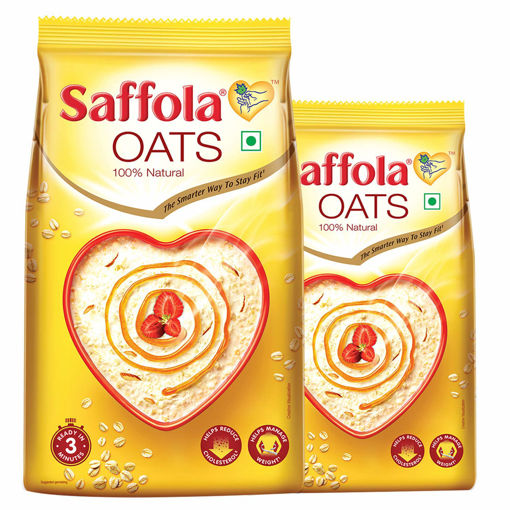 Picture of Saffola Oats, Buy 1Kg + 400gm Free