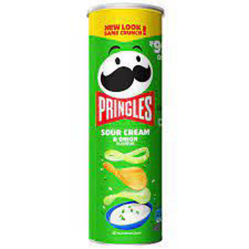 Picture of Pringles Sour Cream & Onion, 107gm