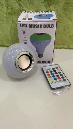 Picture of LED Music Bulb with Bluetooth Speaker 12W