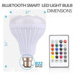 Picture of LED Music Bulb with Bluetooth Speaker 12W