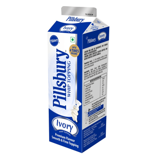 Picture of Pillsbury Ivory Whipping Cream / Topping 1 Kg