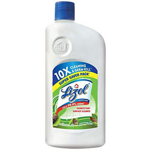 Picture of Lizol Disinfectant Surface & Floor Cleaner Liquid, Pine (500 ml)