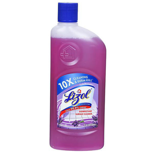 Picture of Lizol Disinfectant Surface & Floor Cleaner Liquid, Lavender 500ml