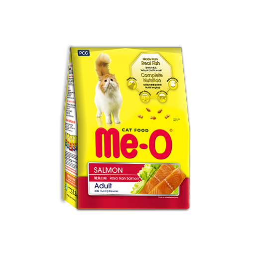Picture of Me-O Cat Food Salmon, 1.1 kg
