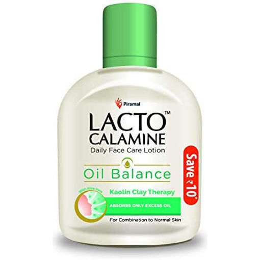Picture of Lacto Calamine Oil Balance Combination to Normal Skin Lotion 60 ml/Save Rs. 10