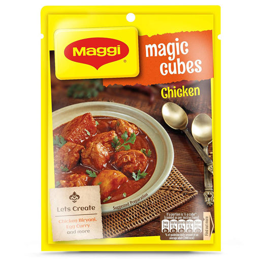 Picture of Maggi Magic Chicken Cubes / Extra Chicken Flavor, 40gm