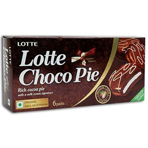 Picture of Lotte Choco Pie,  Cocoa Pie / 6 packs, 168gm