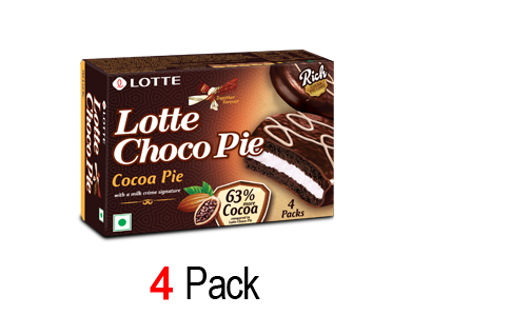 Picture of Lotte Choco Pie,  Cocoa Pie / 4 packs,