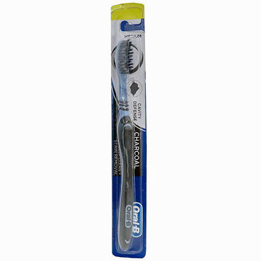Picture of Oral B Fresh Clean with Charcoal Extract Toothbrush