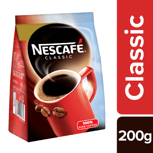 Picture of Nescafe Classic Instant Coffee, 200 g Pouch