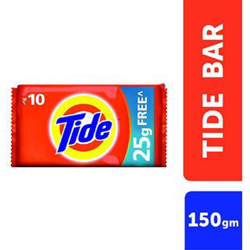 Picture of Tide Detergent Bar Soap, 150gm + Extra 25gm Free