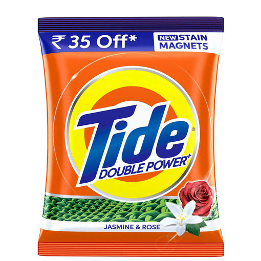 Picture of Tide Plus Extra Power Detergent Washing Powder / Rs. 35 off - 2 kg (Jasmine and Rose)