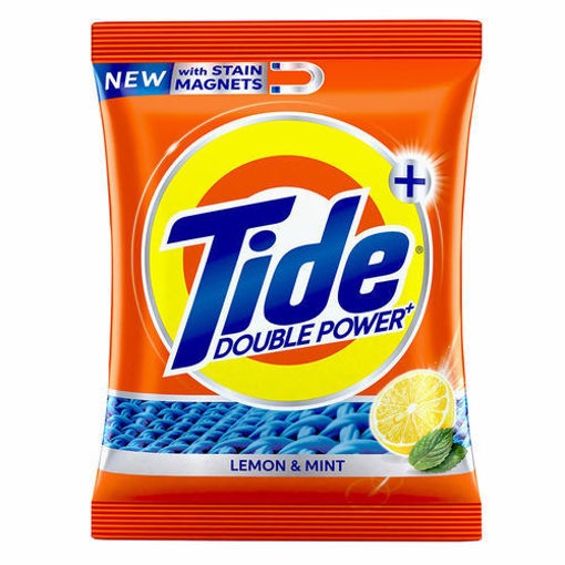 Picture of Tide Double Power Detergent Washing Powder -1kg (Lemon and Mint)