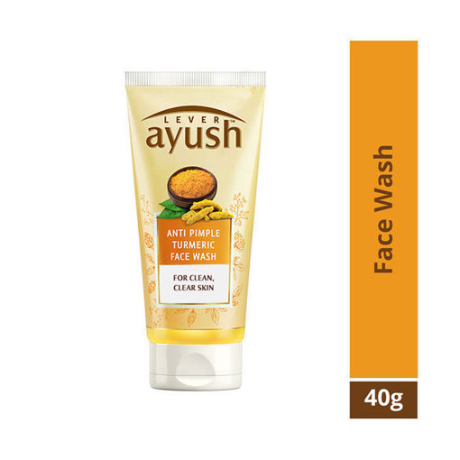 Picture of Ayush Anti Pimple Turmeric Face Wash, 40gm