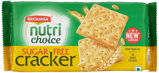 Picture of Britannia Nutrichoice Sugar Free Cracker Biscuits, 300gm