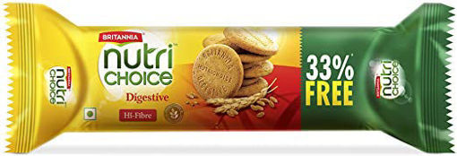 Picture of Britannia, NutriChoice Digestives High Fibre , 150gm + 50gm Free