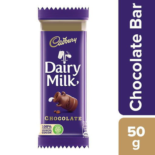 Picture of Cadbury Dairy Milk Chocolate, 50gm