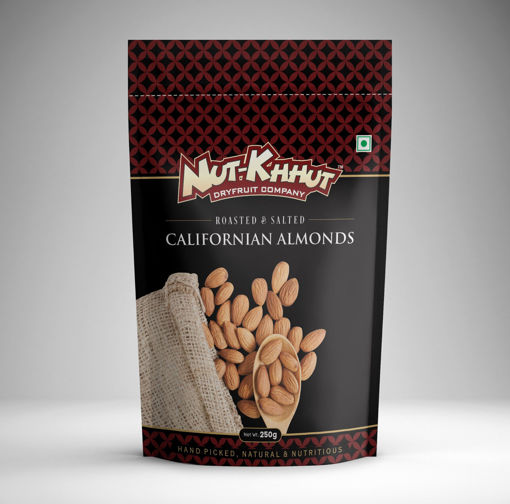 Picture of Californian Almonds (250 gms) Roasted and Salted