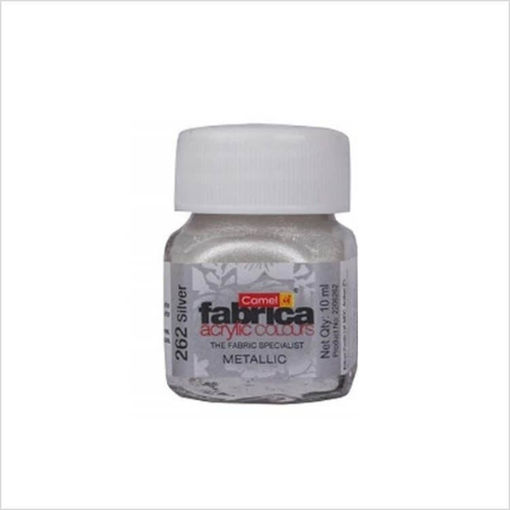 Picture of Camel Fabrica Acrylic Colours/ Silver/ 262 ,10ML