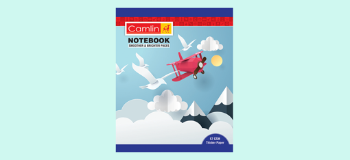 Picture of Camlin Ruled Note Book, 200 Pages