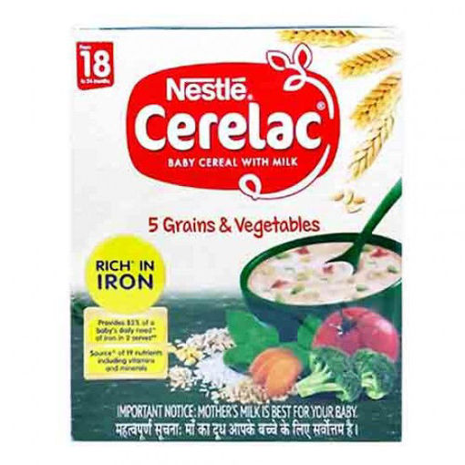 Picture of Cerelac 5 Grains & Vagetables, 300gm