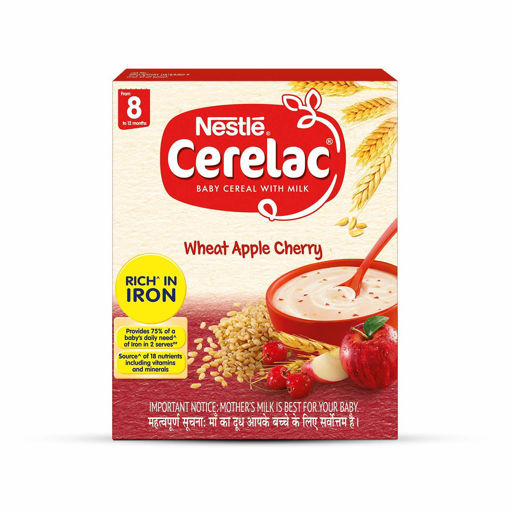 Picture of Cerelac Wheat Apple Cherry, 300gm