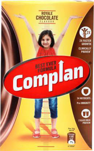 Picture of Complan Nutrition and Health Drink Chocolate, 500gm (Carton)