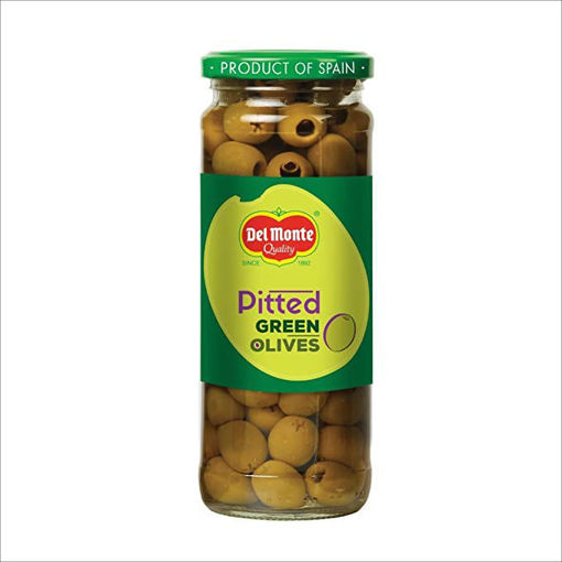 Picture of Del Monte Green Pitted Olive, 450g