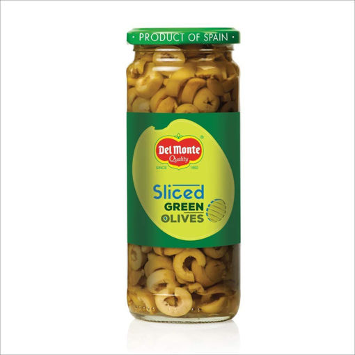 Picture of Del Monte Green Sliced Olives, 235gm